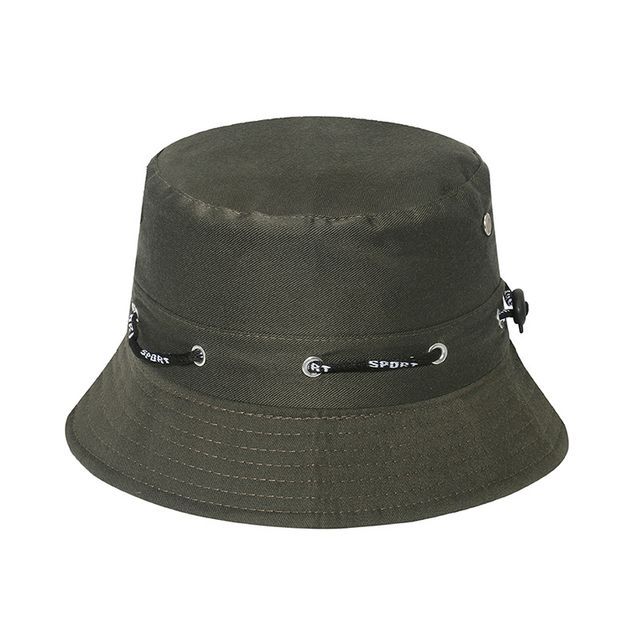Camouflage Print / Hat Plain Bucket