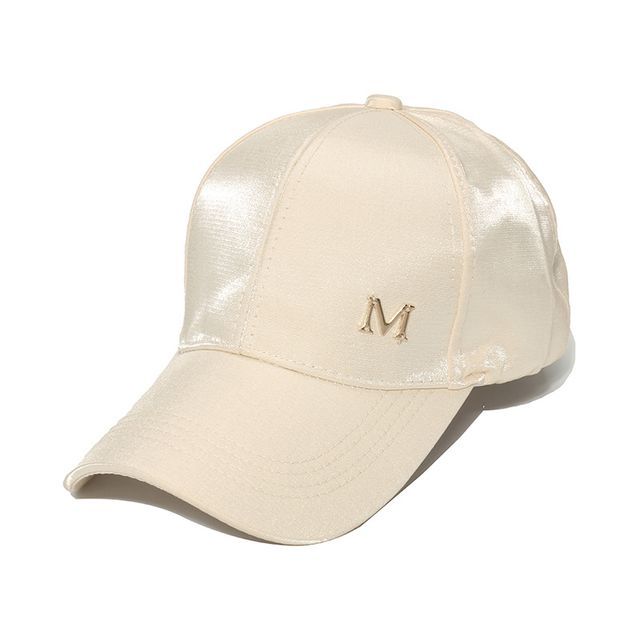 Lettering Satin Cap Baseball