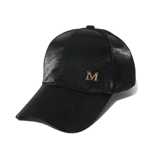 Lettering Satin Cap Baseball