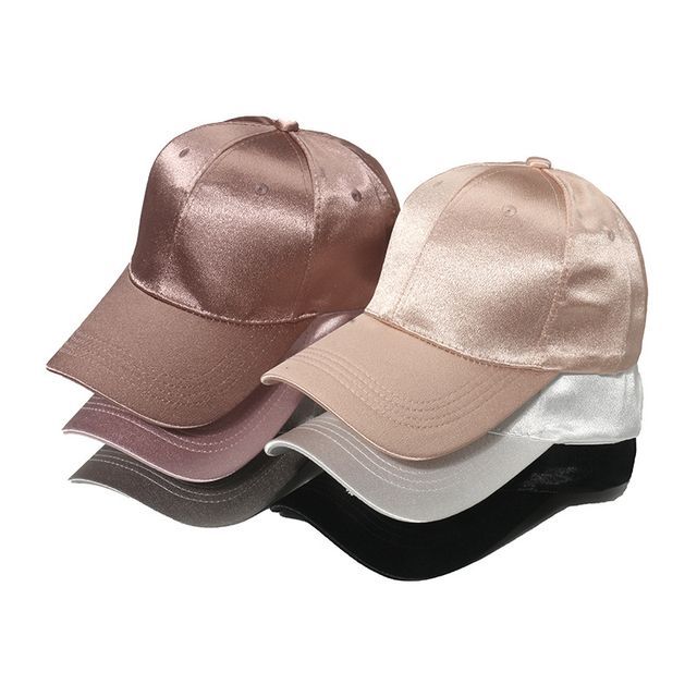 Satin Cap Plain Baseball