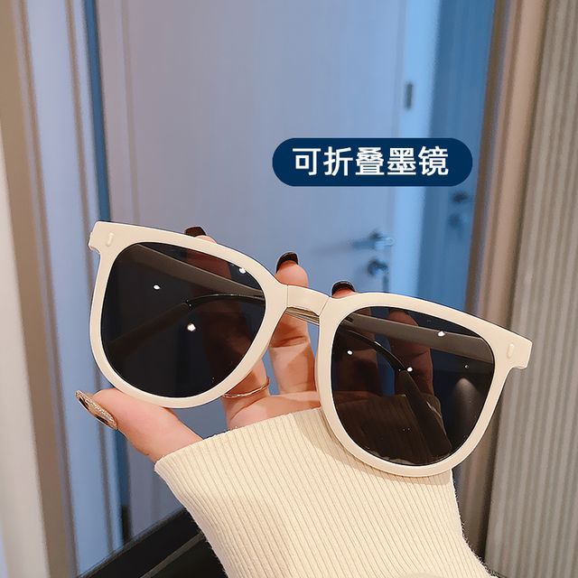 Sunglasses Round Foldable