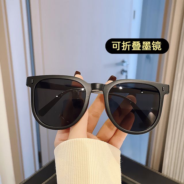 Sunglasses Round Foldable
