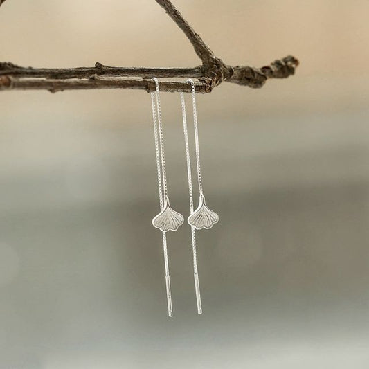 Drop Earring Leaf