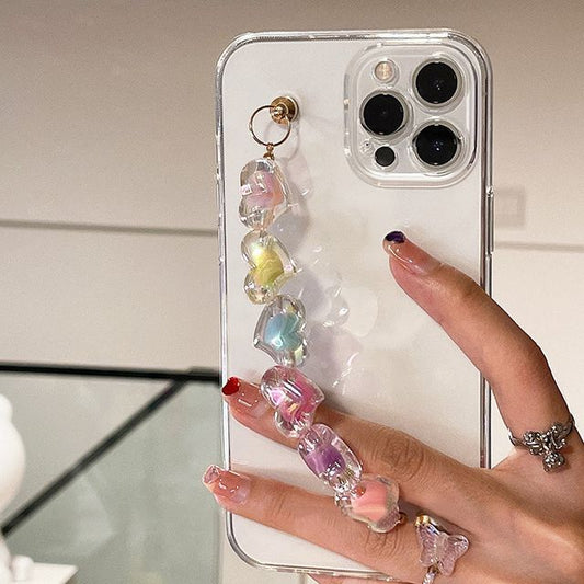 Case Transparent Phone Chain
