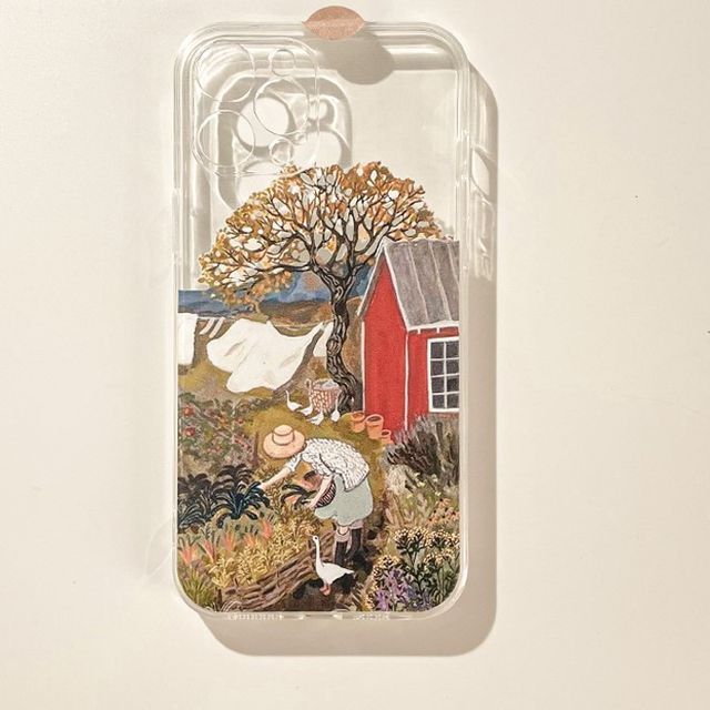 Phone Transparent Case Scenery