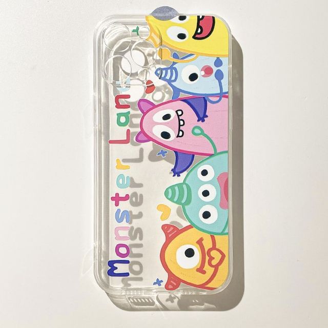 Transparent Phone Case Monster