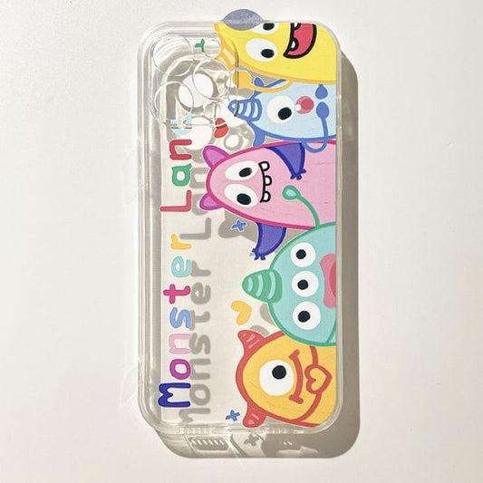 Transparent Phone Case Monster