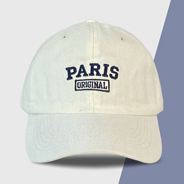 Embroidered Lettering Baseball Cap