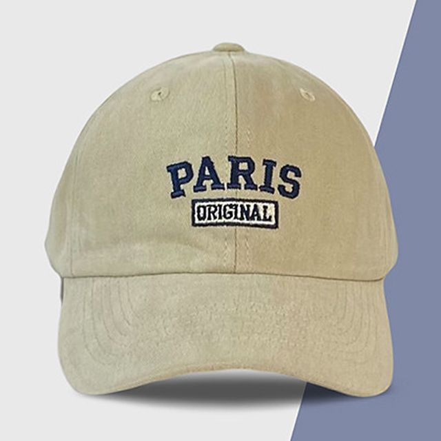 Embroidered Lettering Baseball Cap