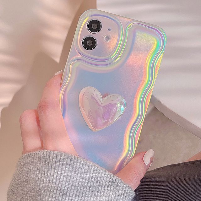 Hologram Phone Case Heart