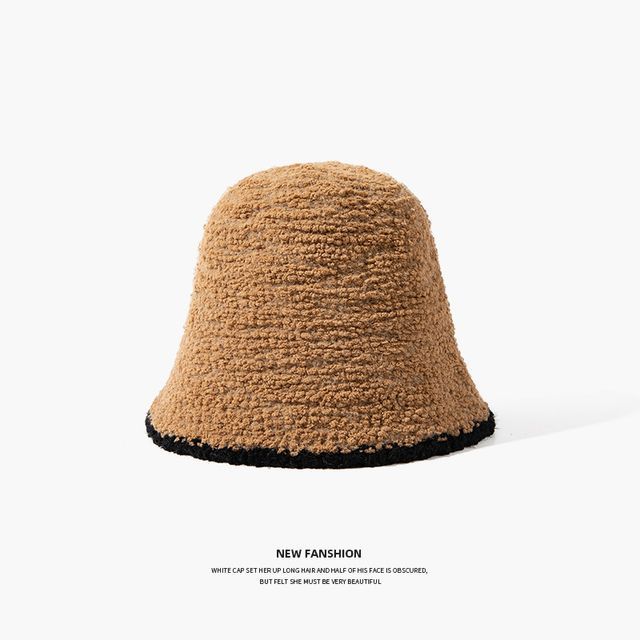 Hat Trim Bucket Contrast Knit