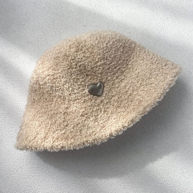 Hat Plain Chenille Bucket