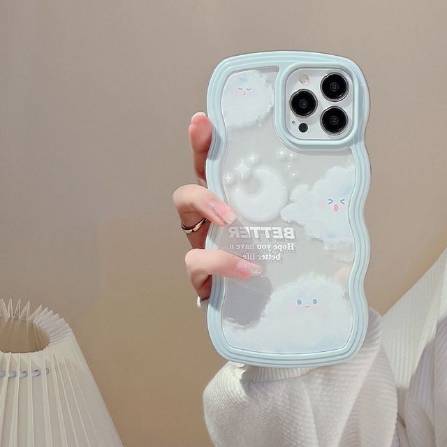 Cloud Transparent Phone Case