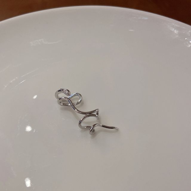 Earring Cuff Alloy Snake