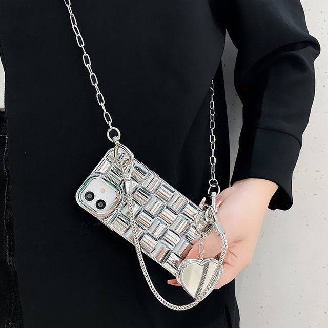Metallic Chain Case Phone
