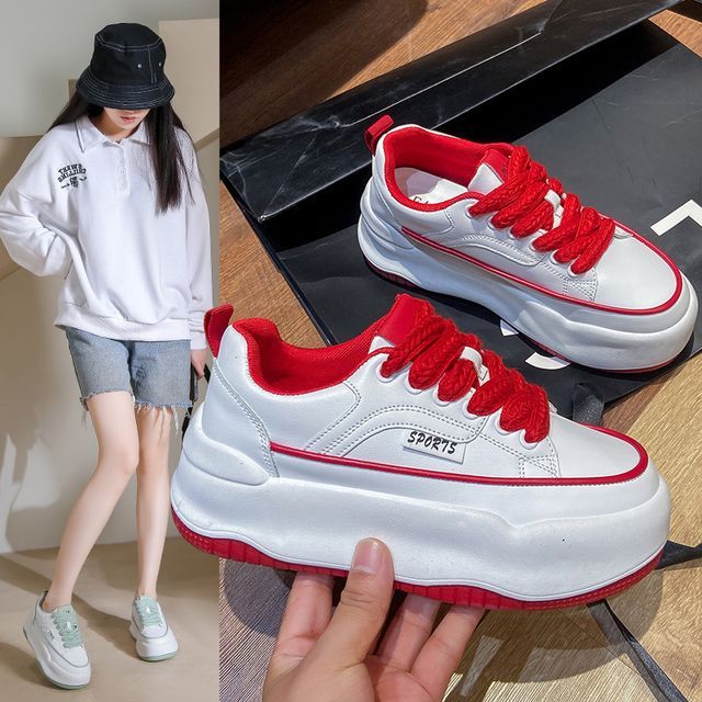 Sneakers Up Lace Platform