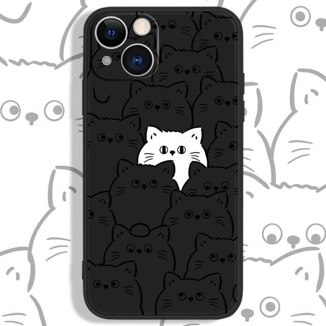 Case Cat Print Phone