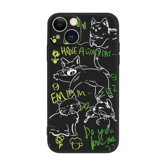 Phone Cat Print Case