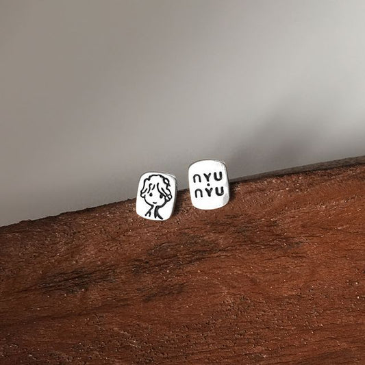 Earring Stud Cartoon