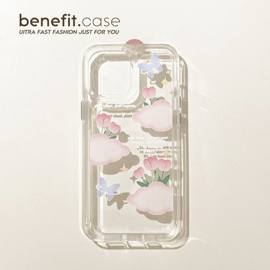 Phone Case Transparent Tulip