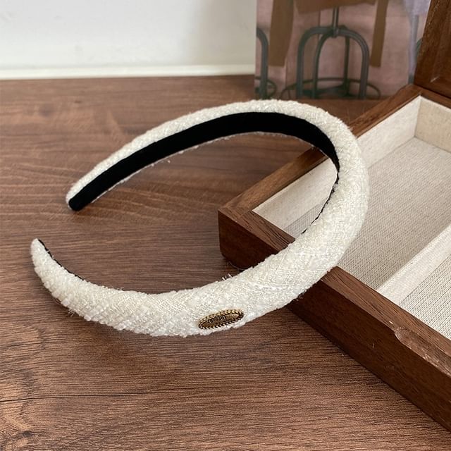 Tweed Logo Headband