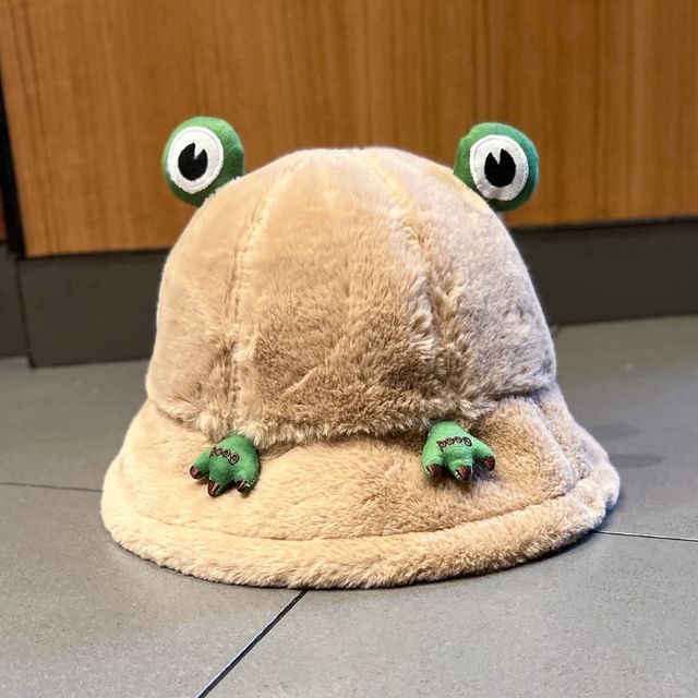 Bucket Hat Frog Chenille