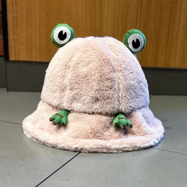 Bucket Hat Frog Chenille