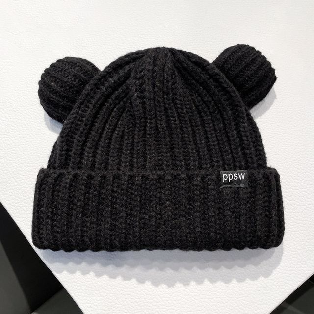 Ear Bear Knit Beanie
