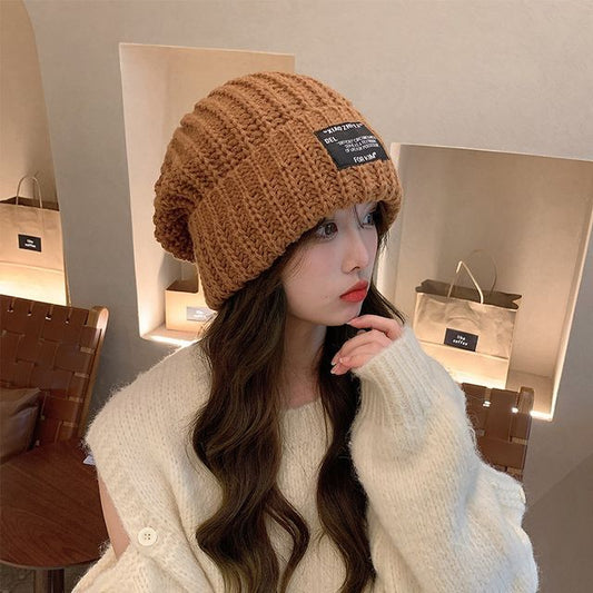 Knit Cable Beanie Applique