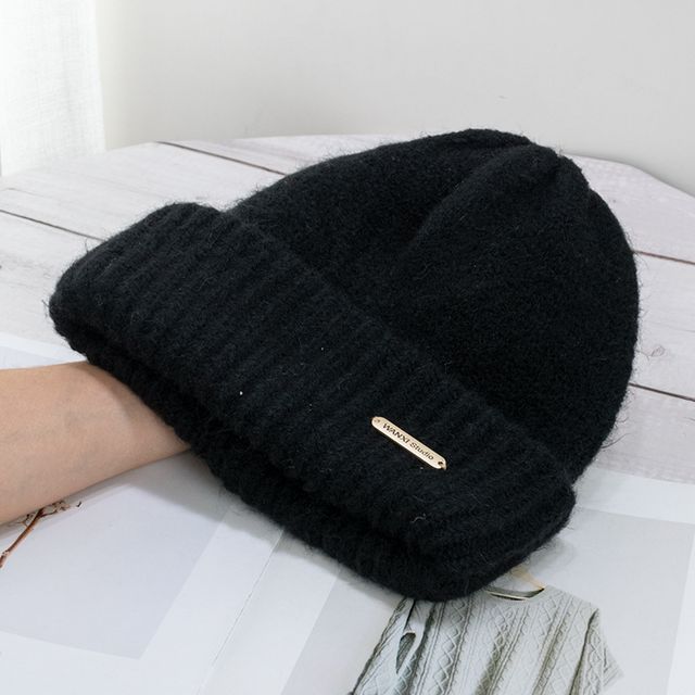 Beanie Logo Knit