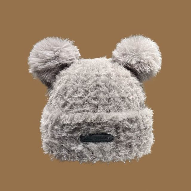Ear Beanie Fur Faux