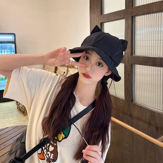 Hat Bucket Ear Cat