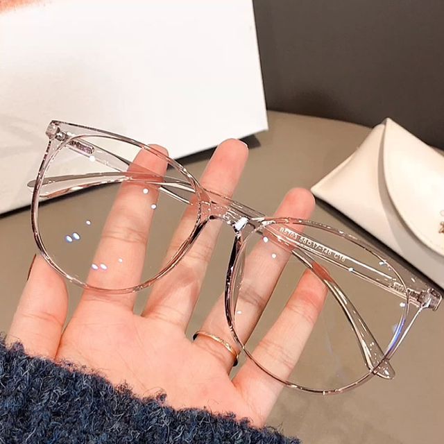 Eyeglasses Blocking Blue Frame Round Light