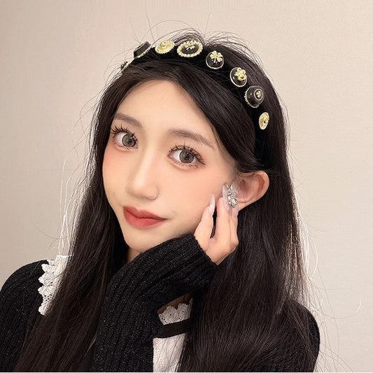 Headband Accent Metallic