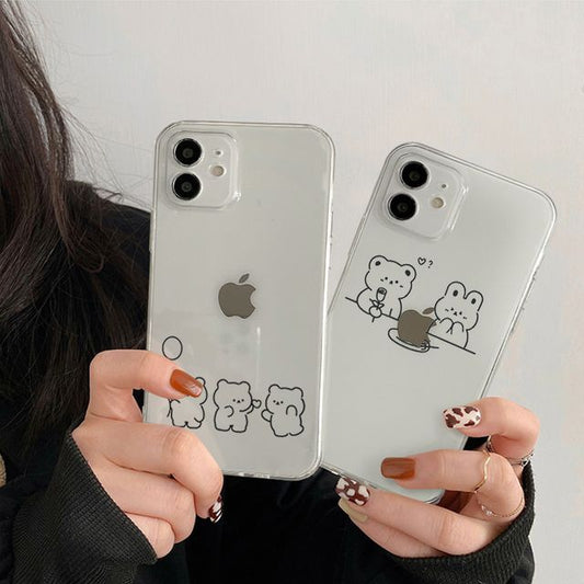 Phone Transparent Animal Case