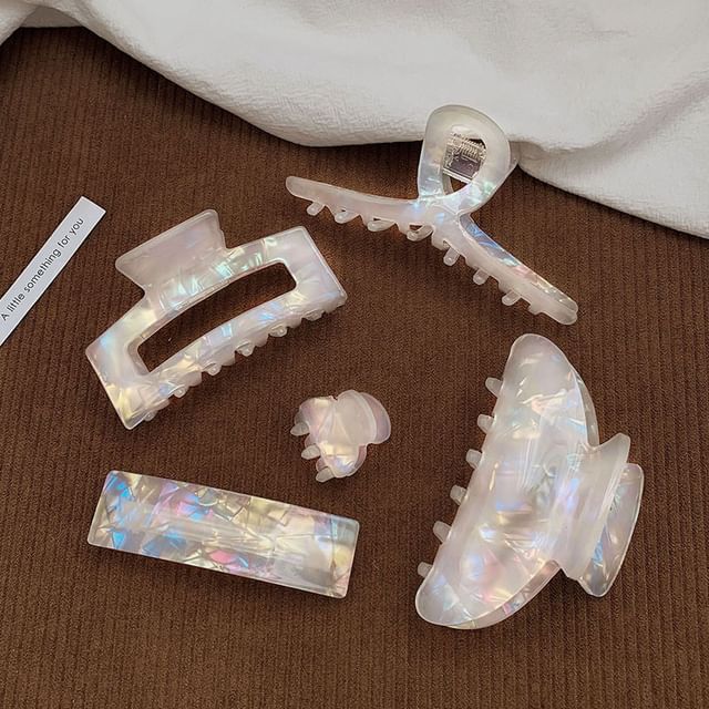 Claw Clip Iridescent Hair /