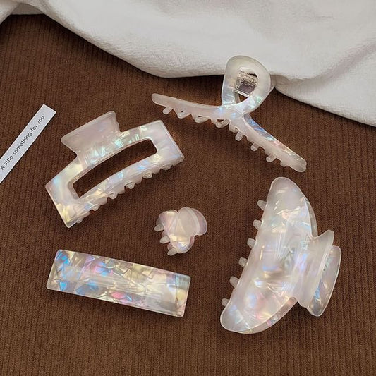 Clip Hair Claw / Iridescent