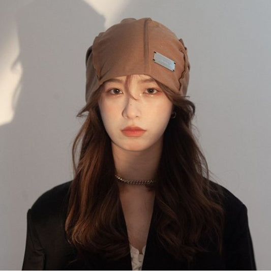 Beanie Buckled Metal