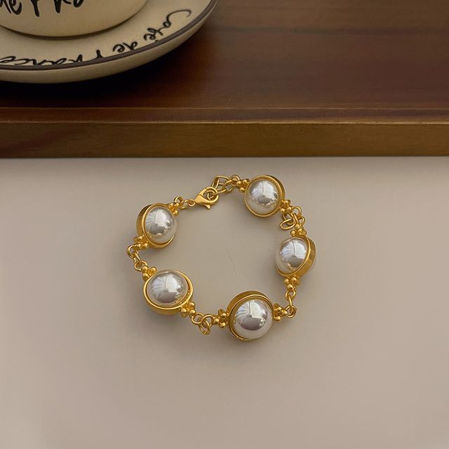 Necklace Alloy / Earring Pearl Bracelet Dangle Faux