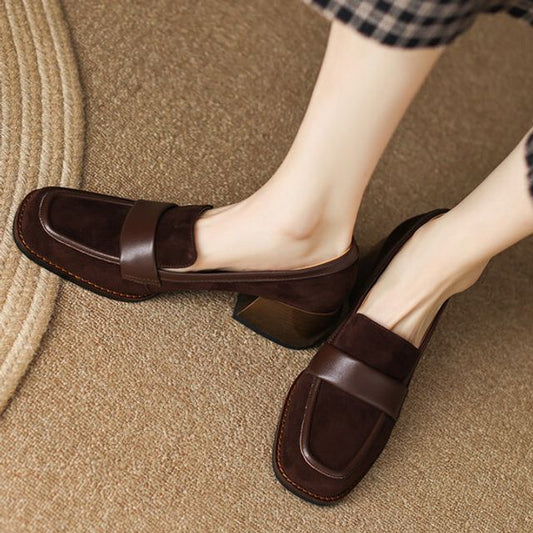 Loafers Chunky Heel