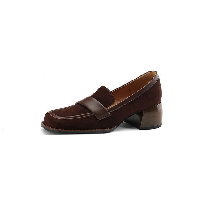 Loafers Chunky Heel