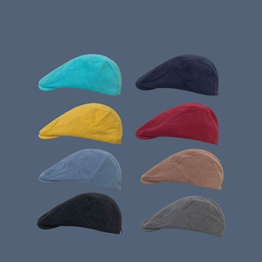 Corduroy Cap Flat Plain