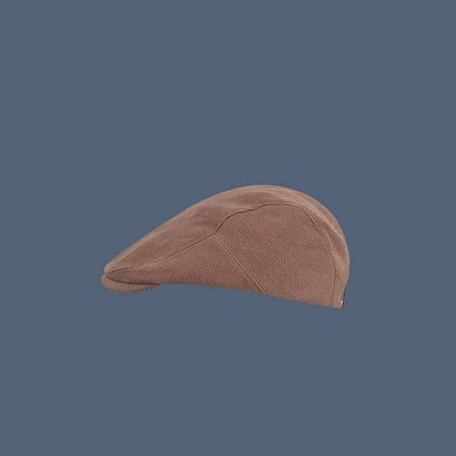 Corduroy Cap Flat Plain