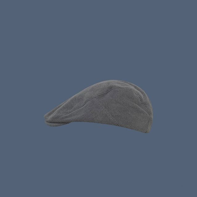 Corduroy Cap Flat Plain