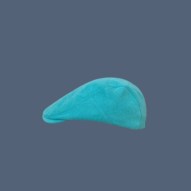Corduroy Cap Flat Plain