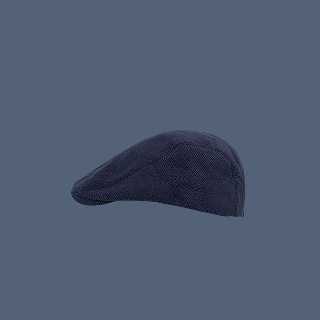Corduroy Cap Flat Plain