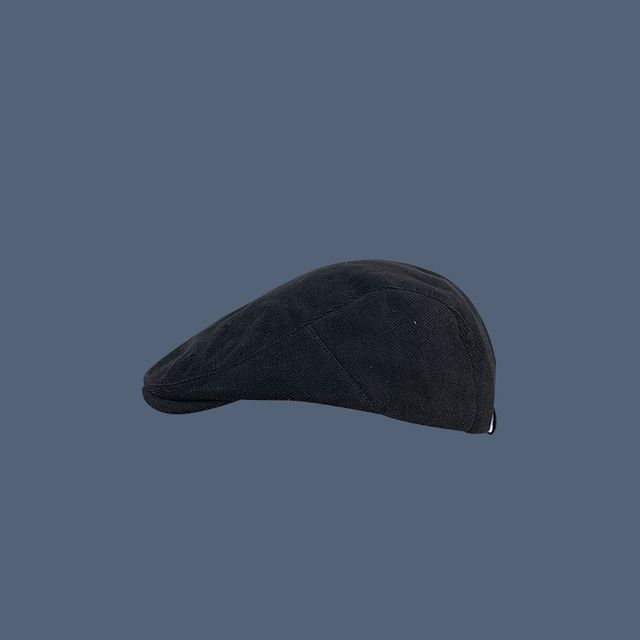 Corduroy Cap Flat Plain