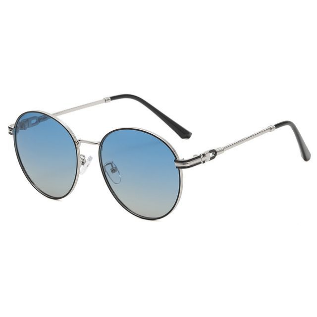 Sunglasses Polarized Metal Round Frame