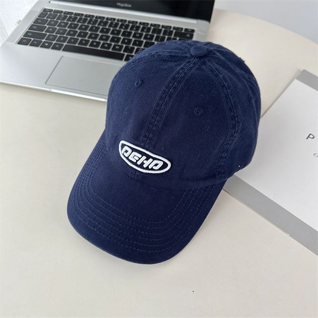 Lettering Applique Baseball Cap