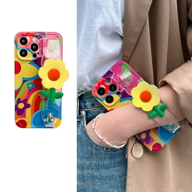 Flower Case Phone Print